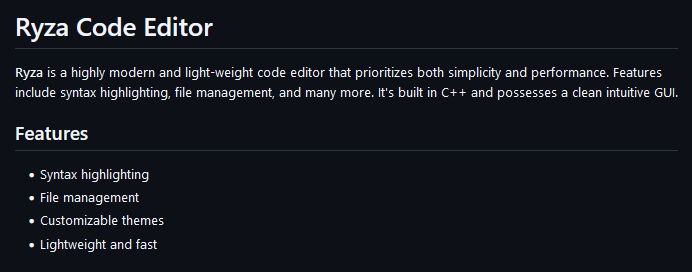 Ryza-code Project Image